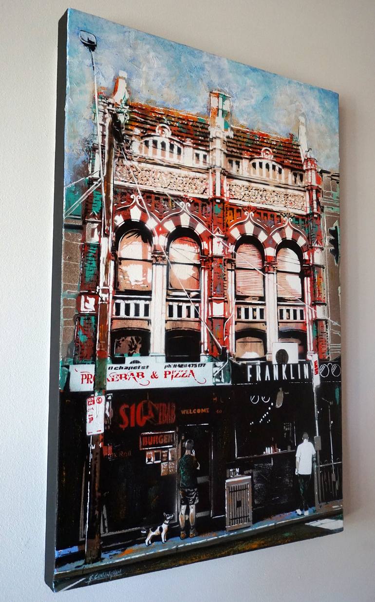 Original Architecture Painting by Geoff Cunningham