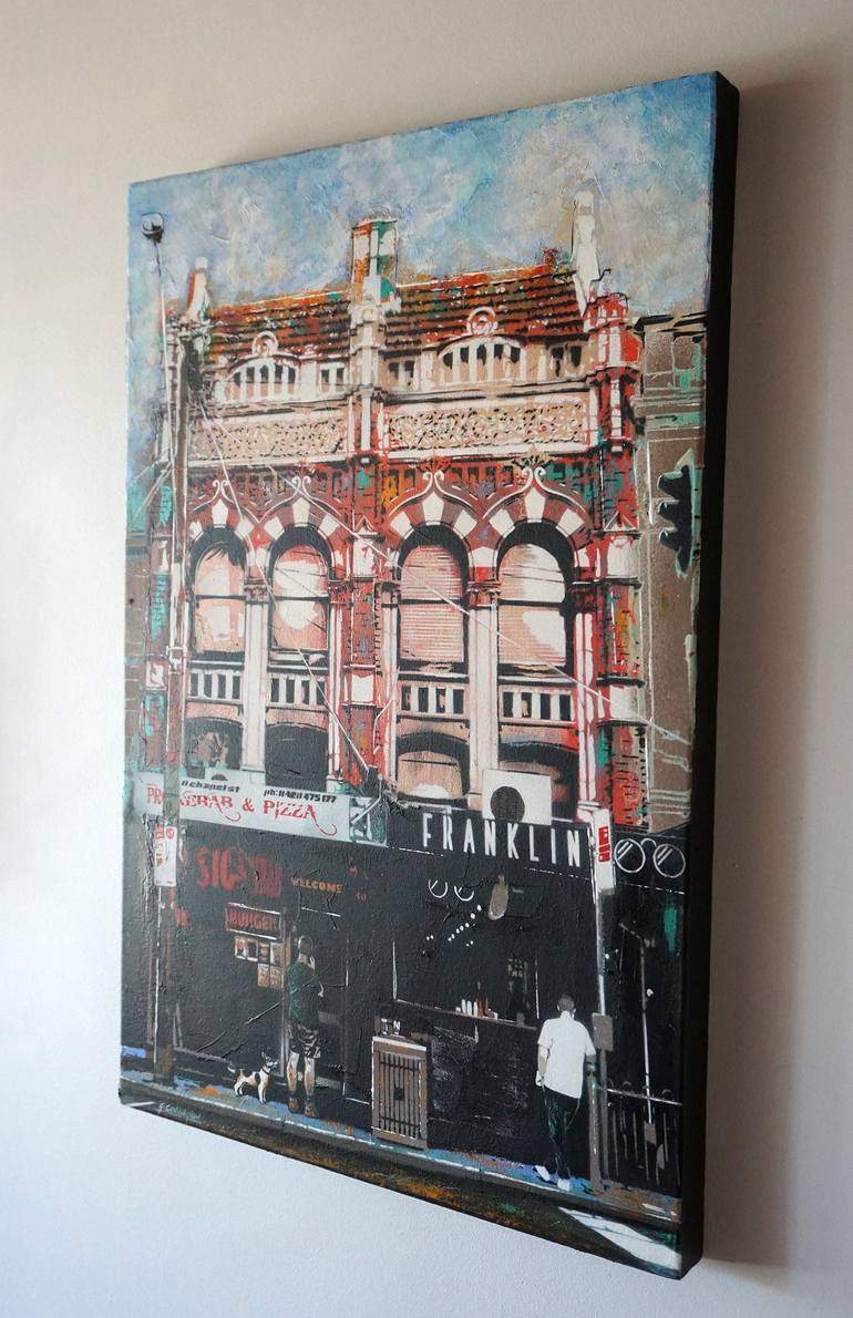 Original Architecture Painting by Geoff Cunningham