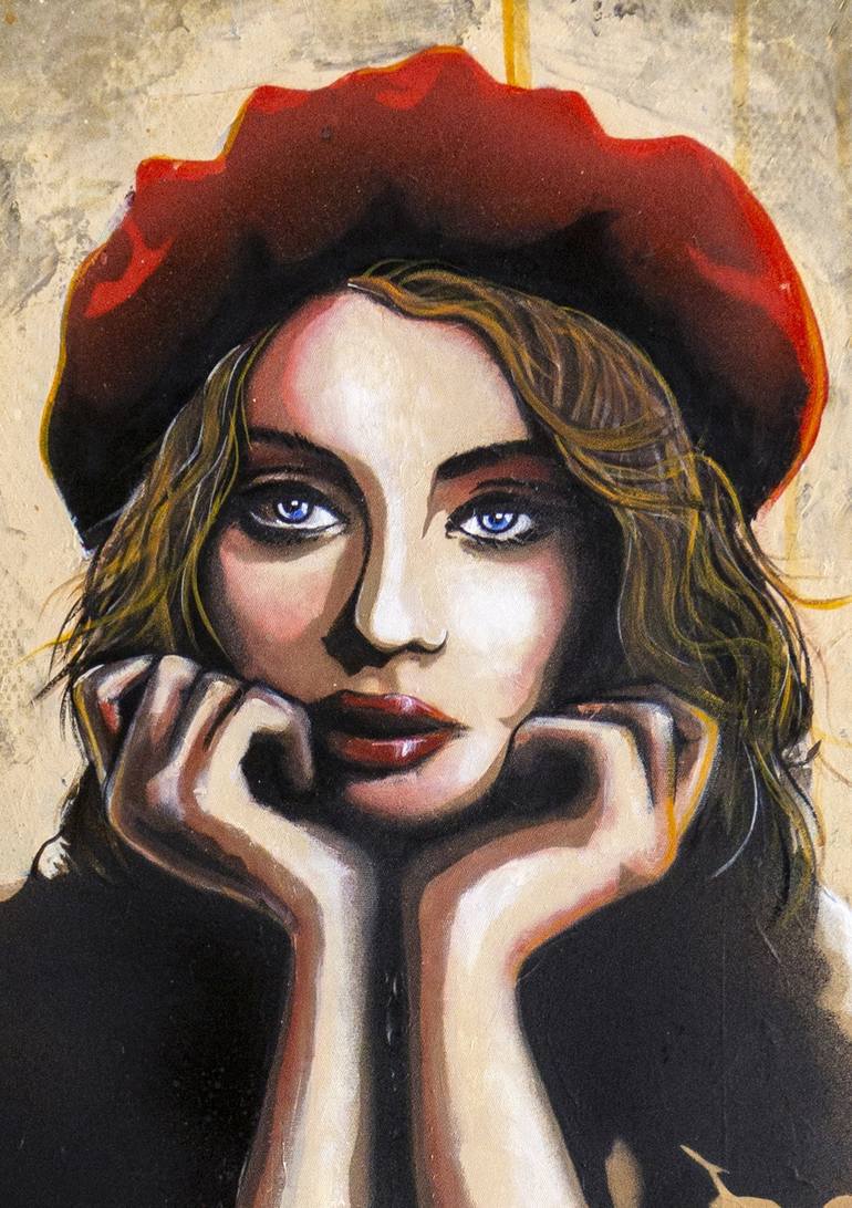 Original Women Painting by Geoff Cunningham