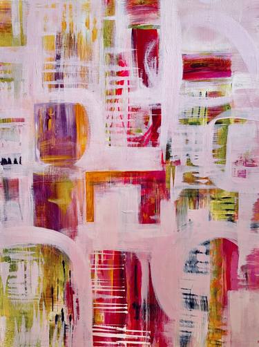 Original Abstract Expressionism Abstract Paintings by Melissa Benedek