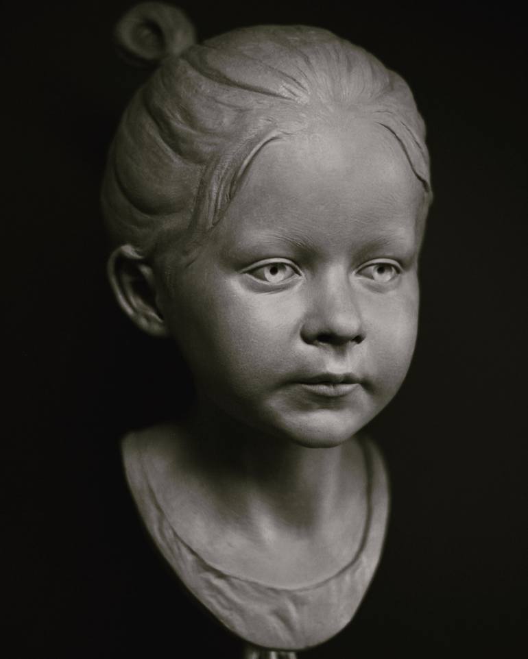 Original Portraiture Portrait Sculpture by Joshua Weston