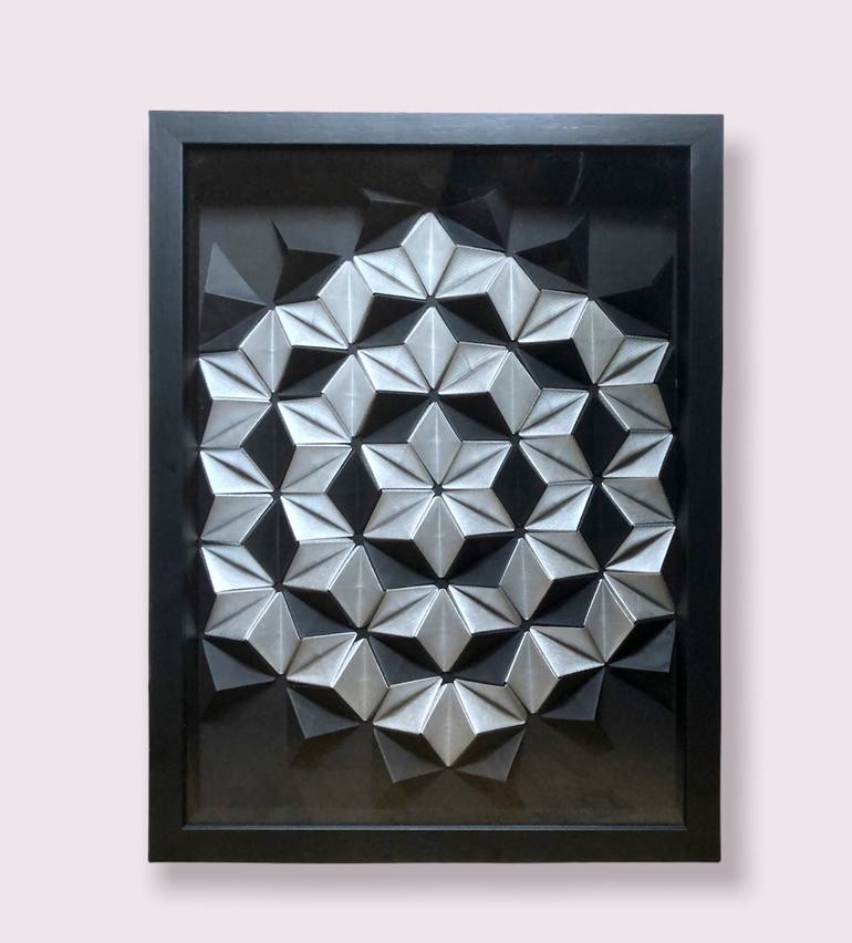 Original Conceptual Geometric Installation by Ivo Mart