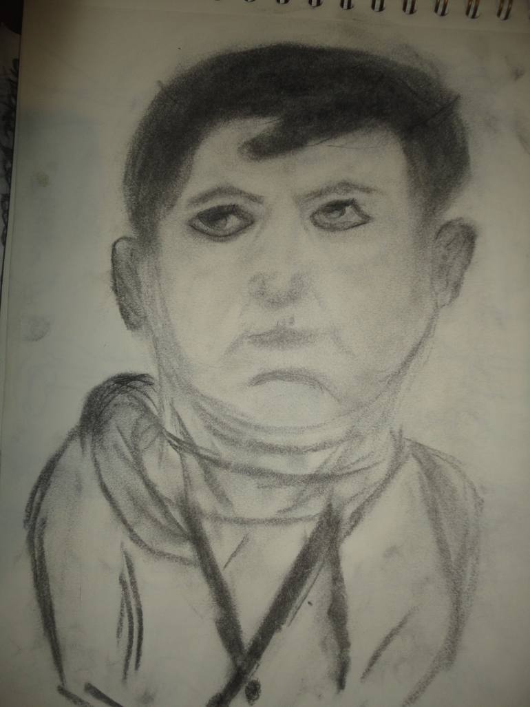 Original Classicism Men Drawing by Giovanni Johnci Fancyrose Caputo