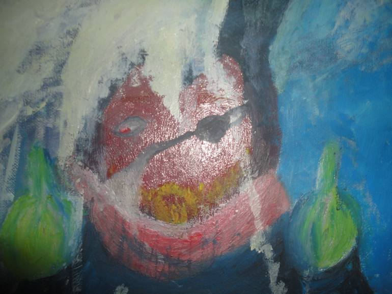 Original Contemporary Erotic Painting by Giovanni Johnci Fancyrose Caputo