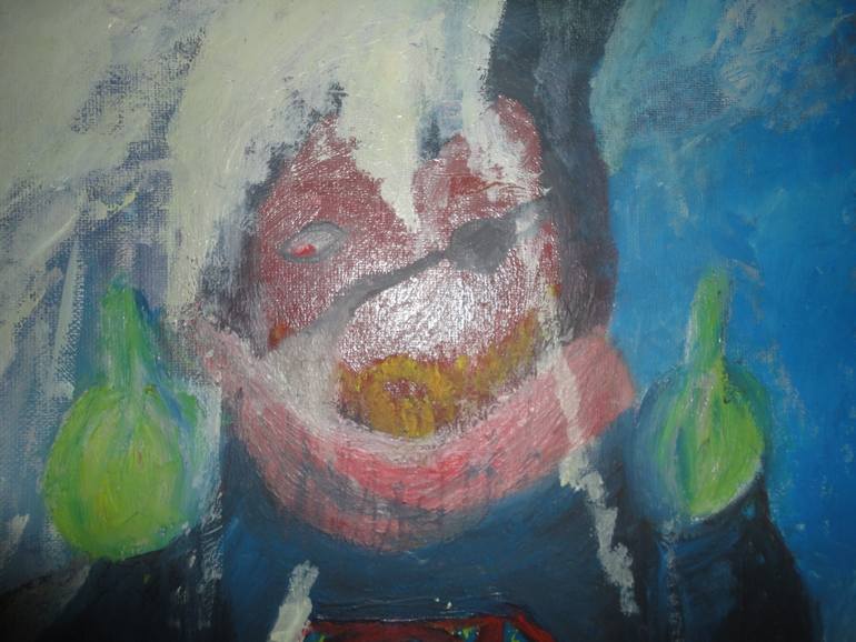 Original Contemporary Erotic Painting by Giovanni Johnci Fancyrose Caputo
