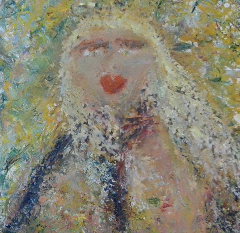 Original Other Women Painting by Giovanni Johnci Fancyrose Caputo