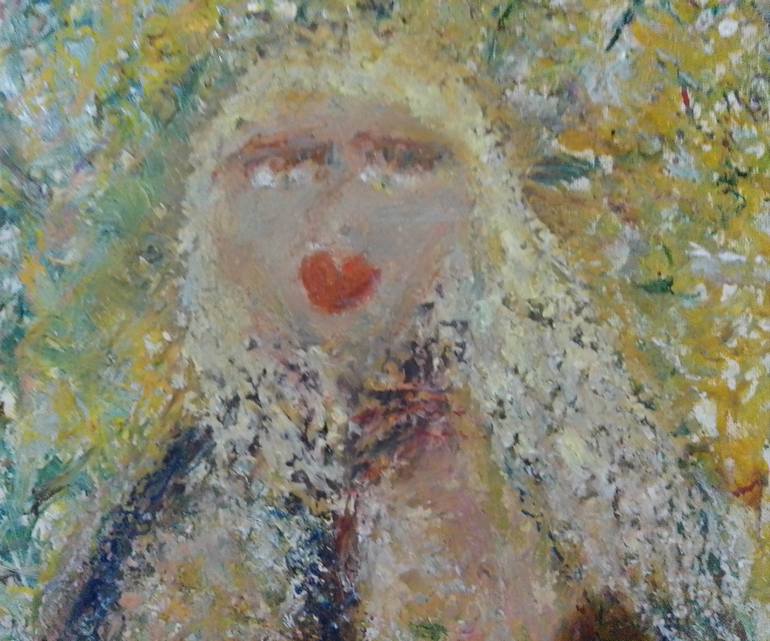 Original Other Women Painting by Giovanni Johnci Fancyrose Caputo