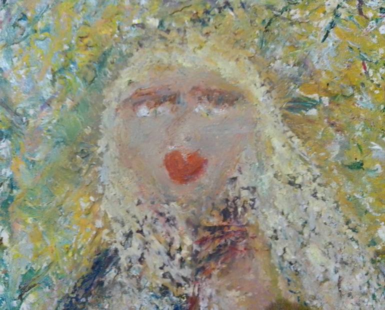 Original Other Women Painting by Giovanni Johnci Fancyrose Caputo