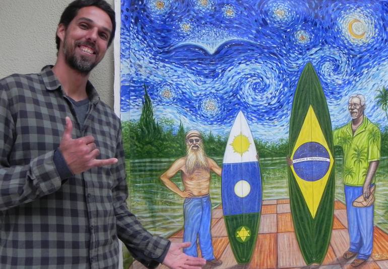 Original Expressionism Other Painting by Bê Sadala
