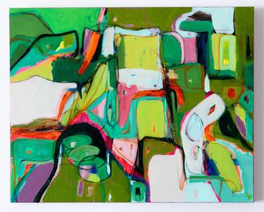 Original Abstract Paintings by Gretchen Drennan