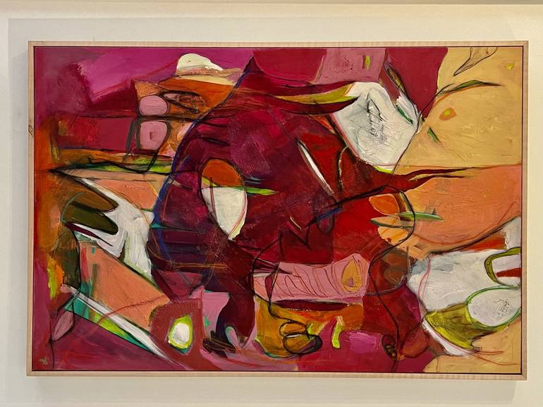 Original Abstract Painting by Gretchen Drennan