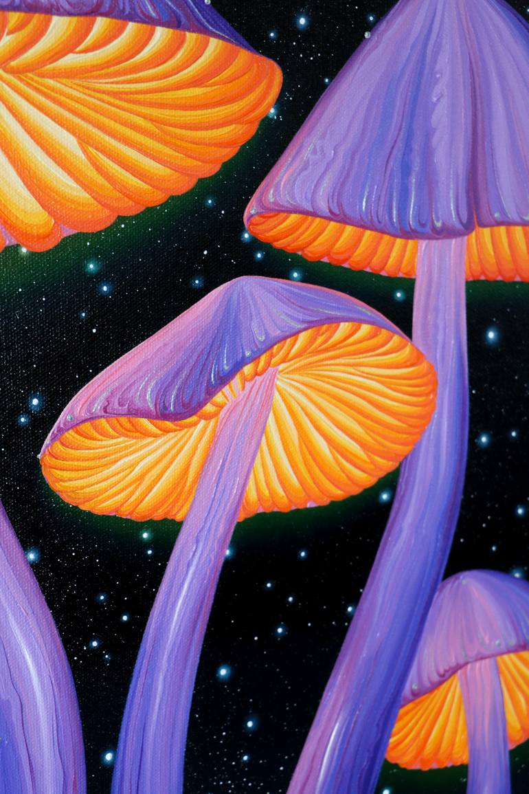 Original Impressionism Nature Painting by Silver Francis