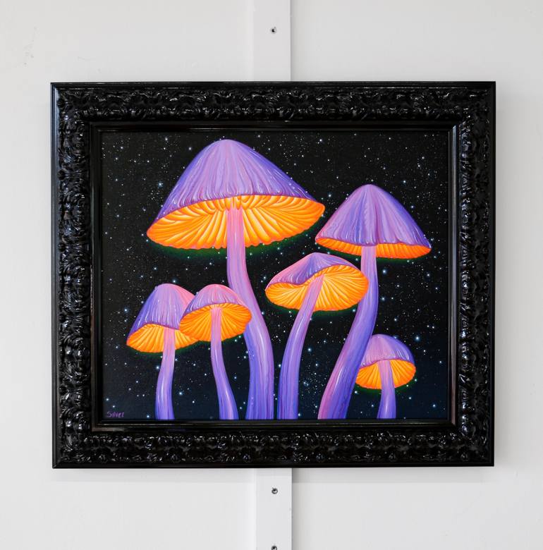 Original Impressionism Nature Painting by Silver Francis
