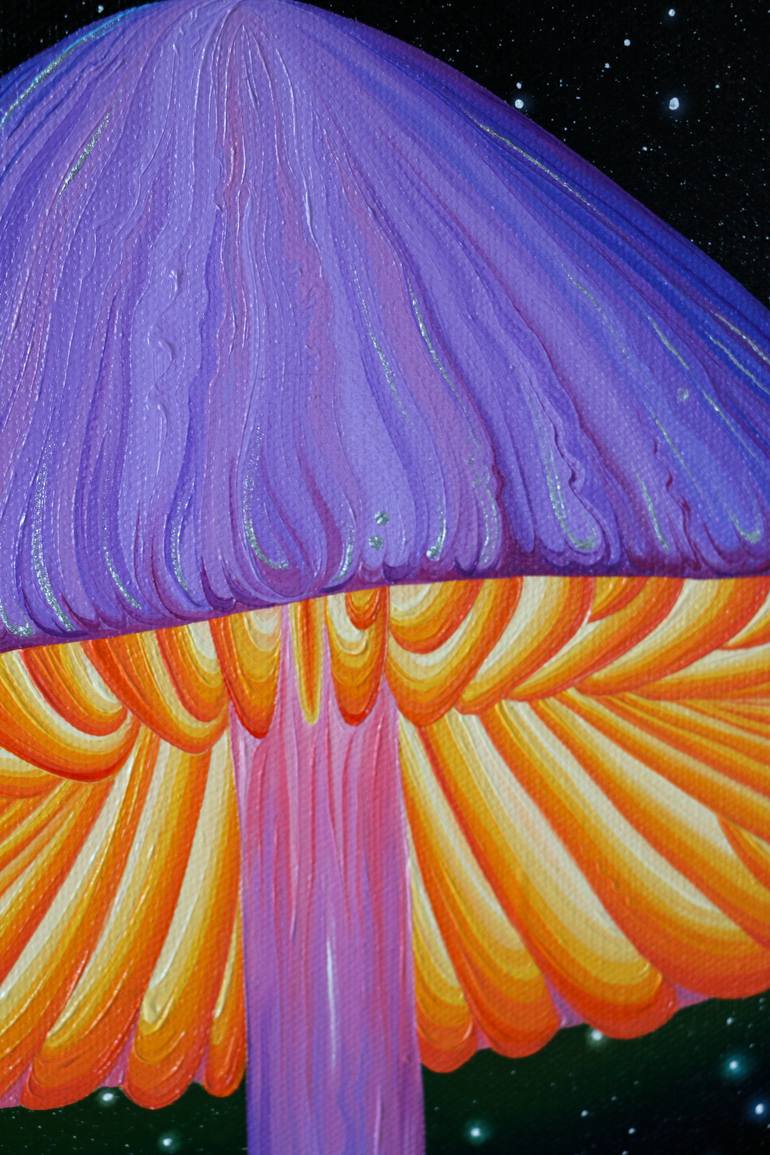Original Impressionism Nature Painting by Silver Francis