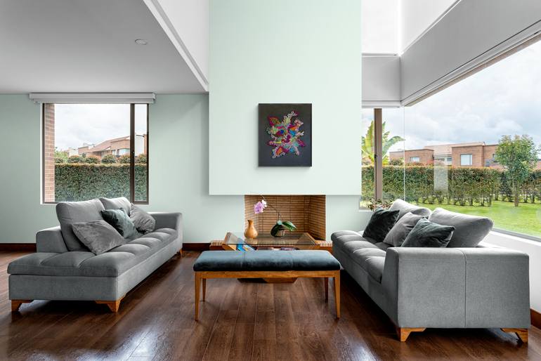Original Modernism Abstract Painting by Sarah Carr