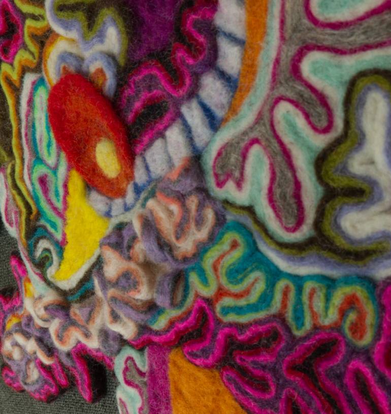 Original Modernism Abstract Painting by Sarah Carr