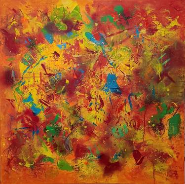 Original Abstract Paintings by Patricia Saada Baumann