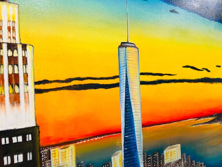 Original Photorealism Landscape Painting by Sujoy Bhattacharjee