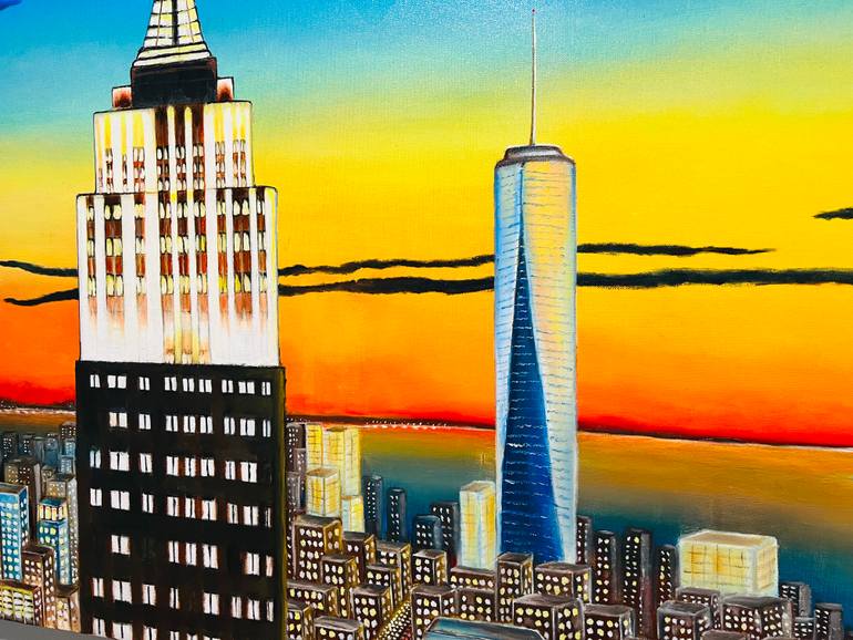 Original Photorealism Landscape Painting by Sujoy Bhattacharjee