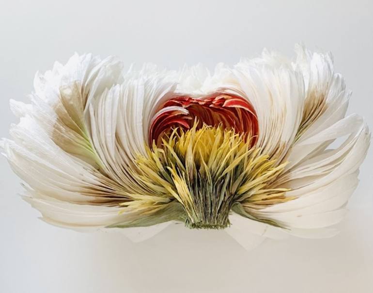 Original Contemporary Floral Sculpture by Karen Bullitt