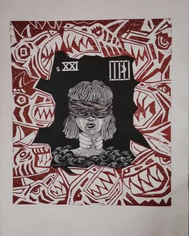 Original Women Printmaking by ana Maldonado