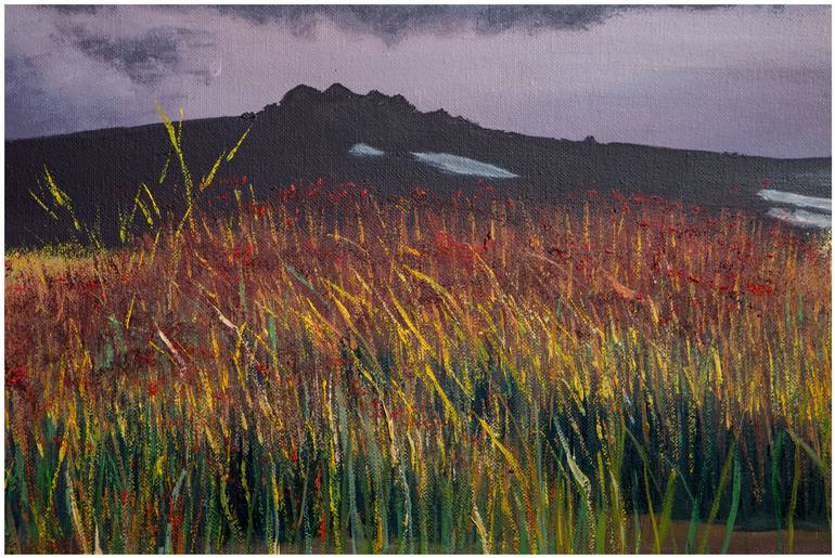 Original Fine Art Landscape Painting by Santjie Viljoen