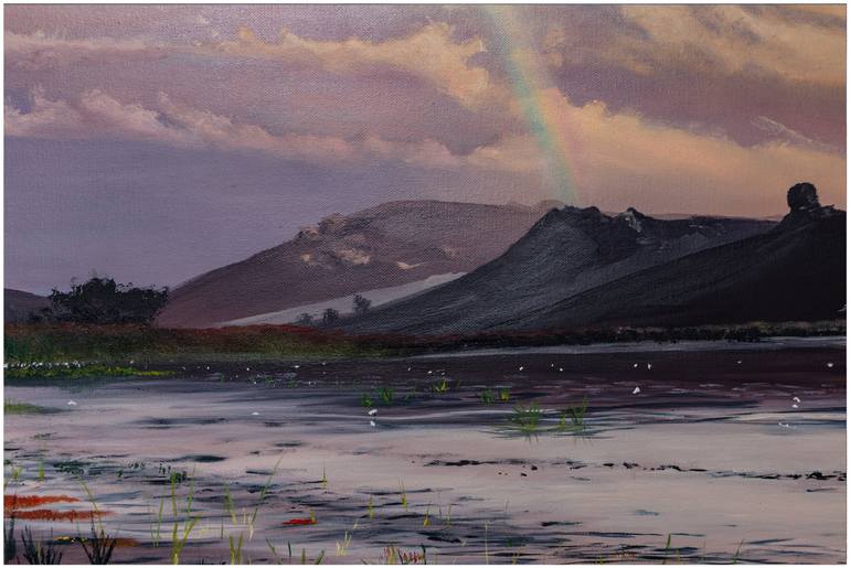 Original Landscape Painting by Santjie Viljoen