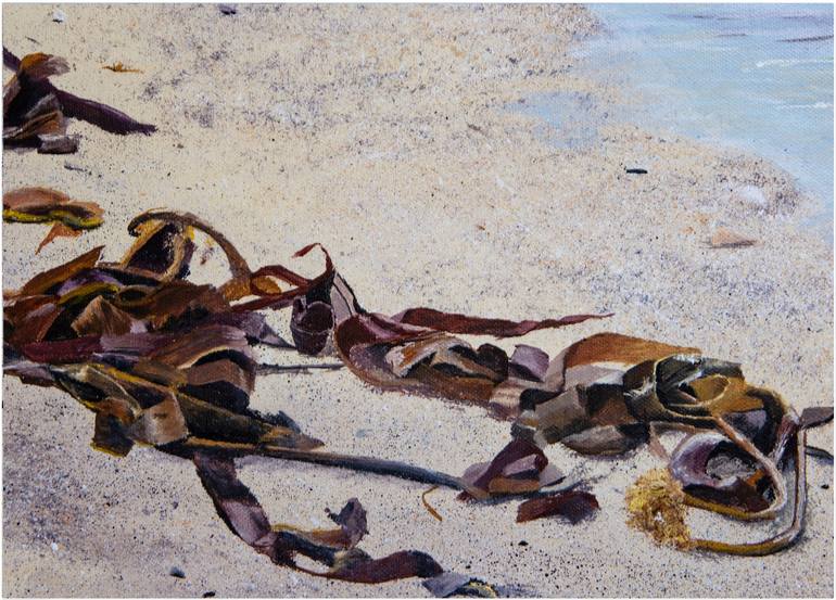 Original Seascape Painting by Santjie Viljoen