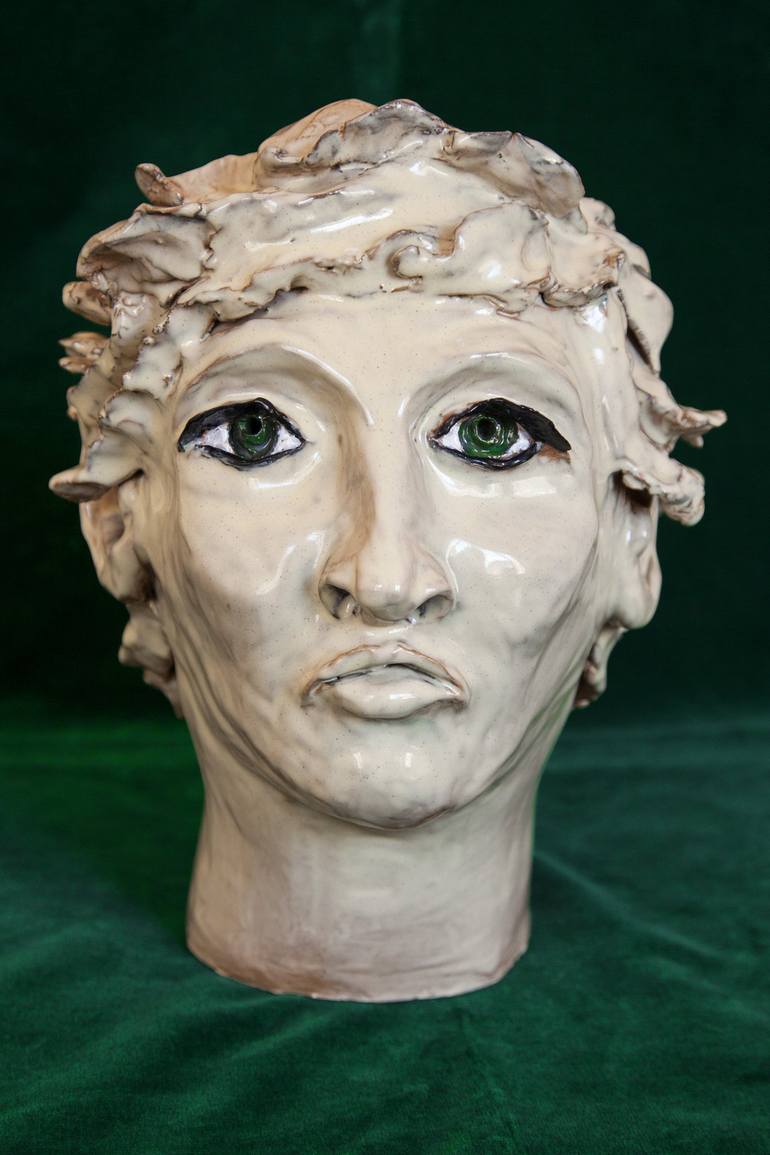 Original Portrait Sculpture by Elena Uljancic