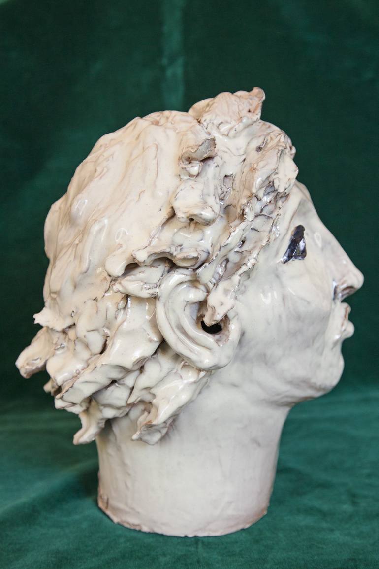 Original Portrait Sculpture by Elena Uljancic