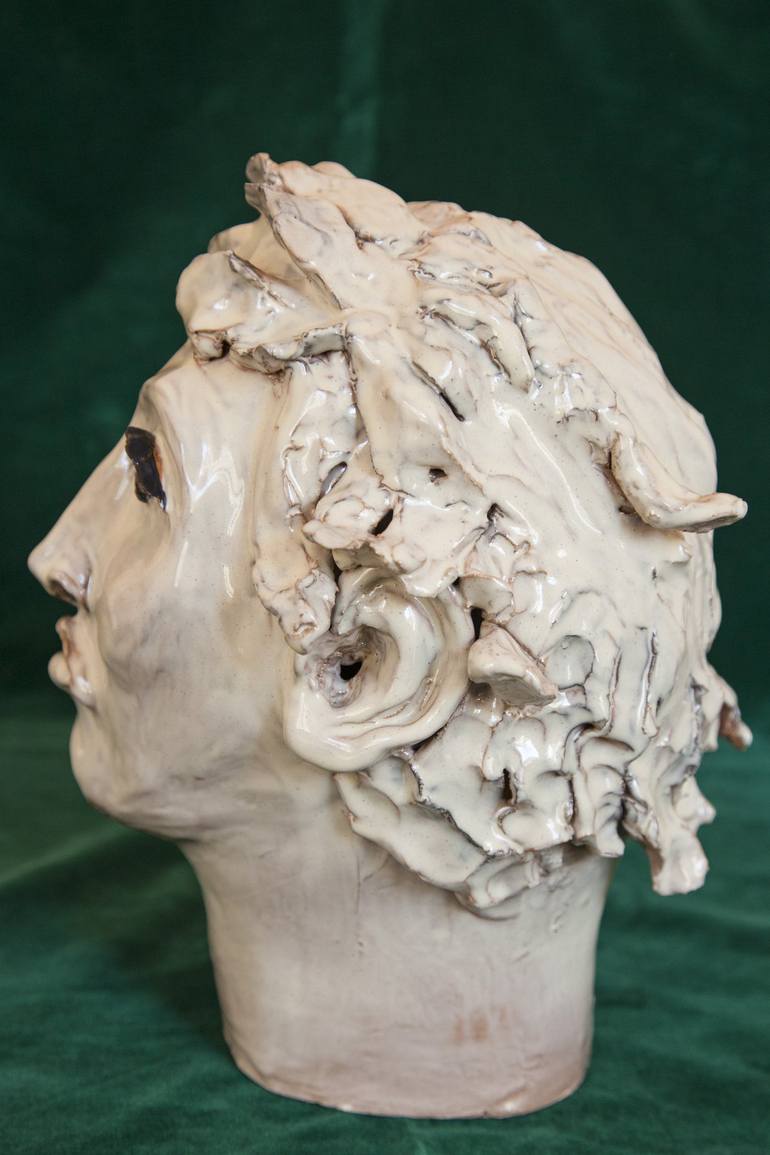 Original Portrait Sculpture by Elena Uljancic