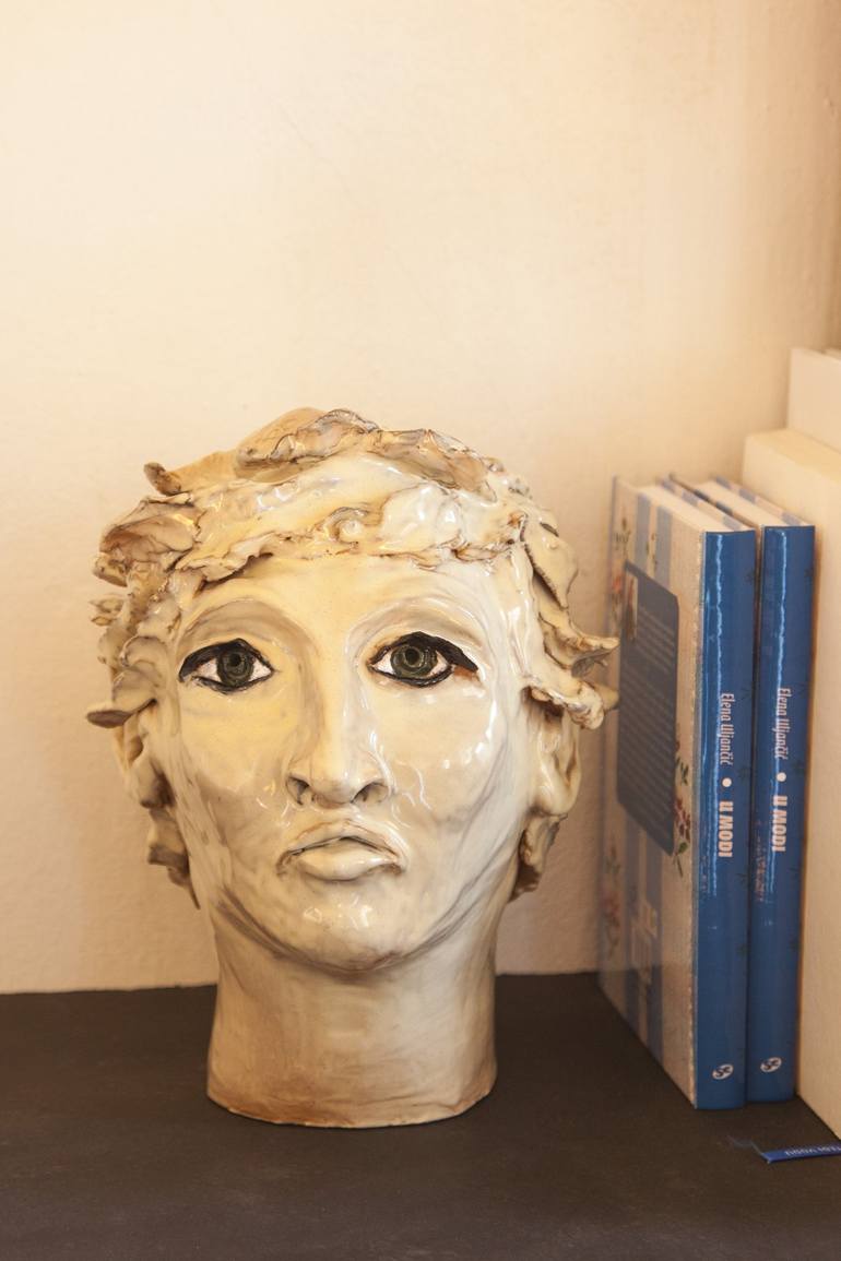 Original Portrait Sculpture by Elena Uljancic