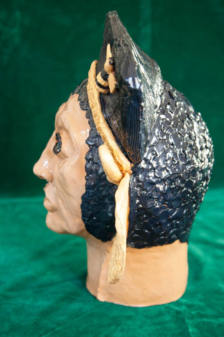 Original Figurative Men Sculpture by Elena Uljancic