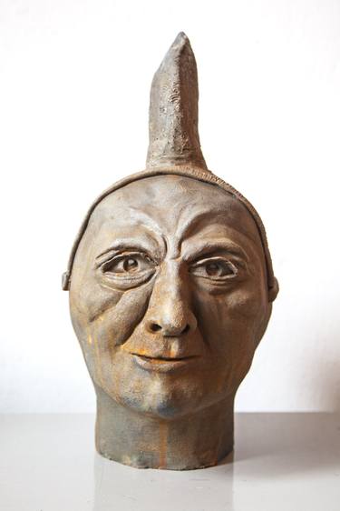 "Rustus - Roman citizen", ceramic sculpture thumb