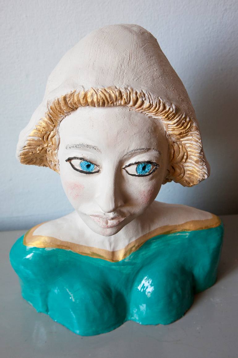 Original Figurative Women Sculpture by Elena Uljancic