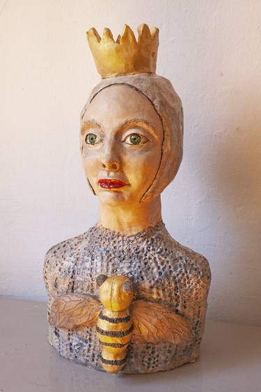 Original Portrait Sculpture by Elena Uljancic
