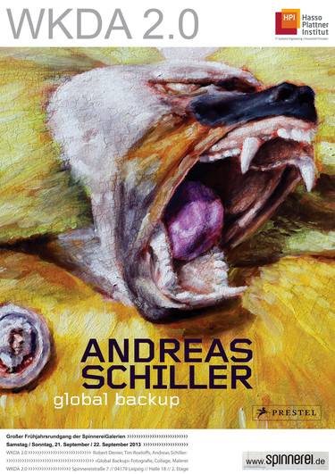 Original Animal Mixed Media by Andreas Schiller