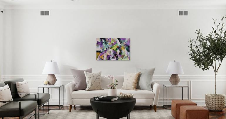 Original Abstract Painting by Jim Clark