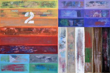 Original Abstract Paintings by Jim Clark