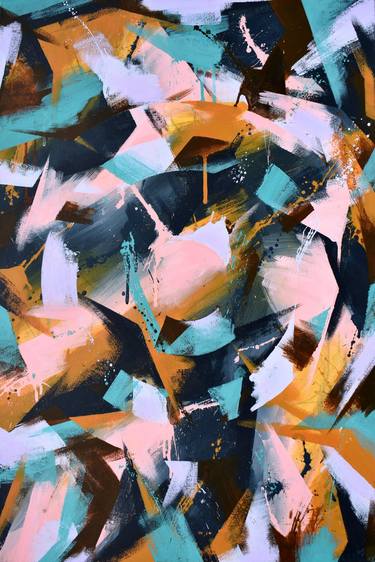 Original Abstract Paintings by Jim Clark