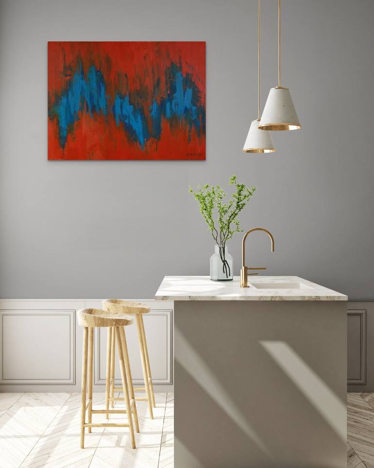 Original Abstract Painting by Ger De La Teja