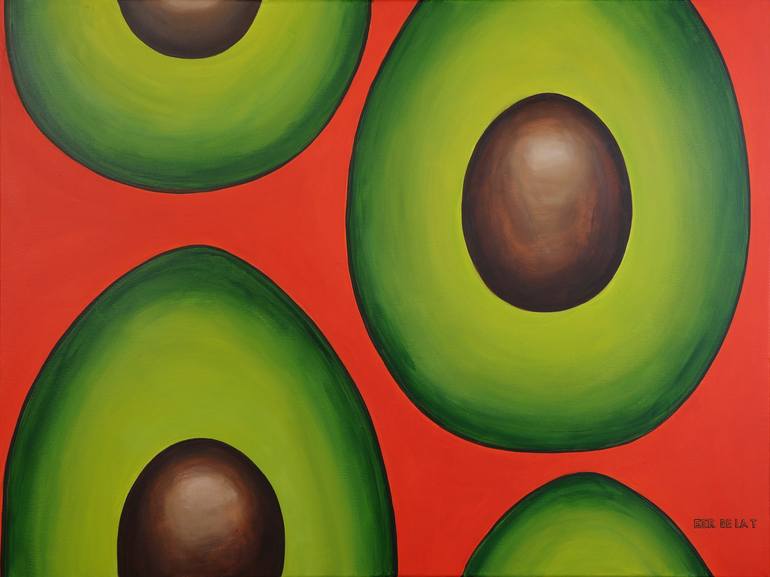 Print of Contemporary Food & Drink Paintings by Ger De La Teja