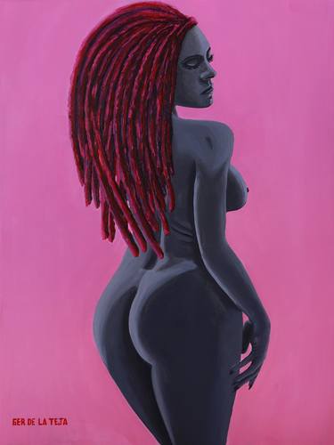 Original Nude Paintings by Ger De La Teja