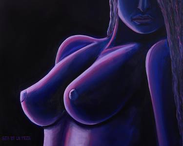 Original Expressionism Nude Paintings by Ger De La Teja