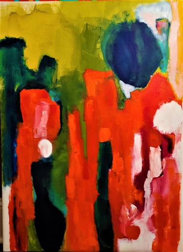 Original Abstract Expressionism Abstract Paintings by melissa braddock