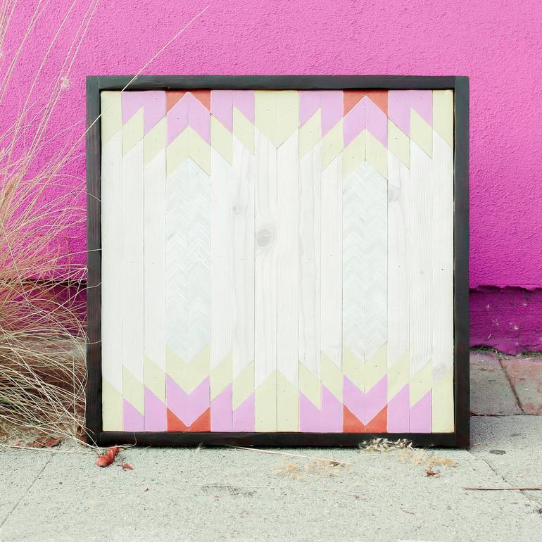 Original Art Deco Geometric Collage by Anna Sagan