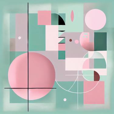 Print of Illustration Abstract Digital by Lolly Shine