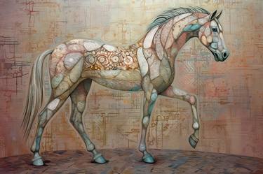 Print of Illustration Horse Digital by Lolly Shine