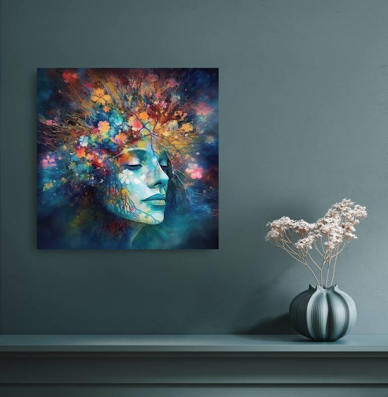 Original Conceptual Women Digital by Lolly Shine
