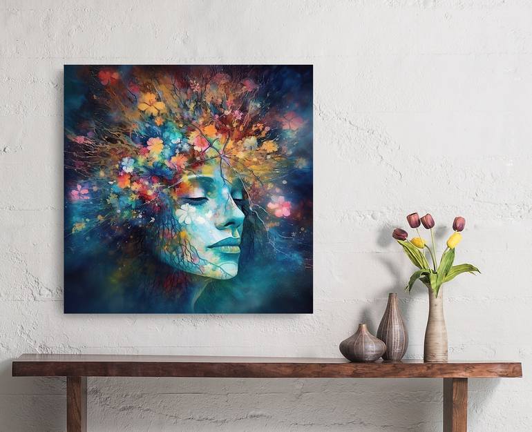 Original Conceptual Women Digital by Lolly Shine